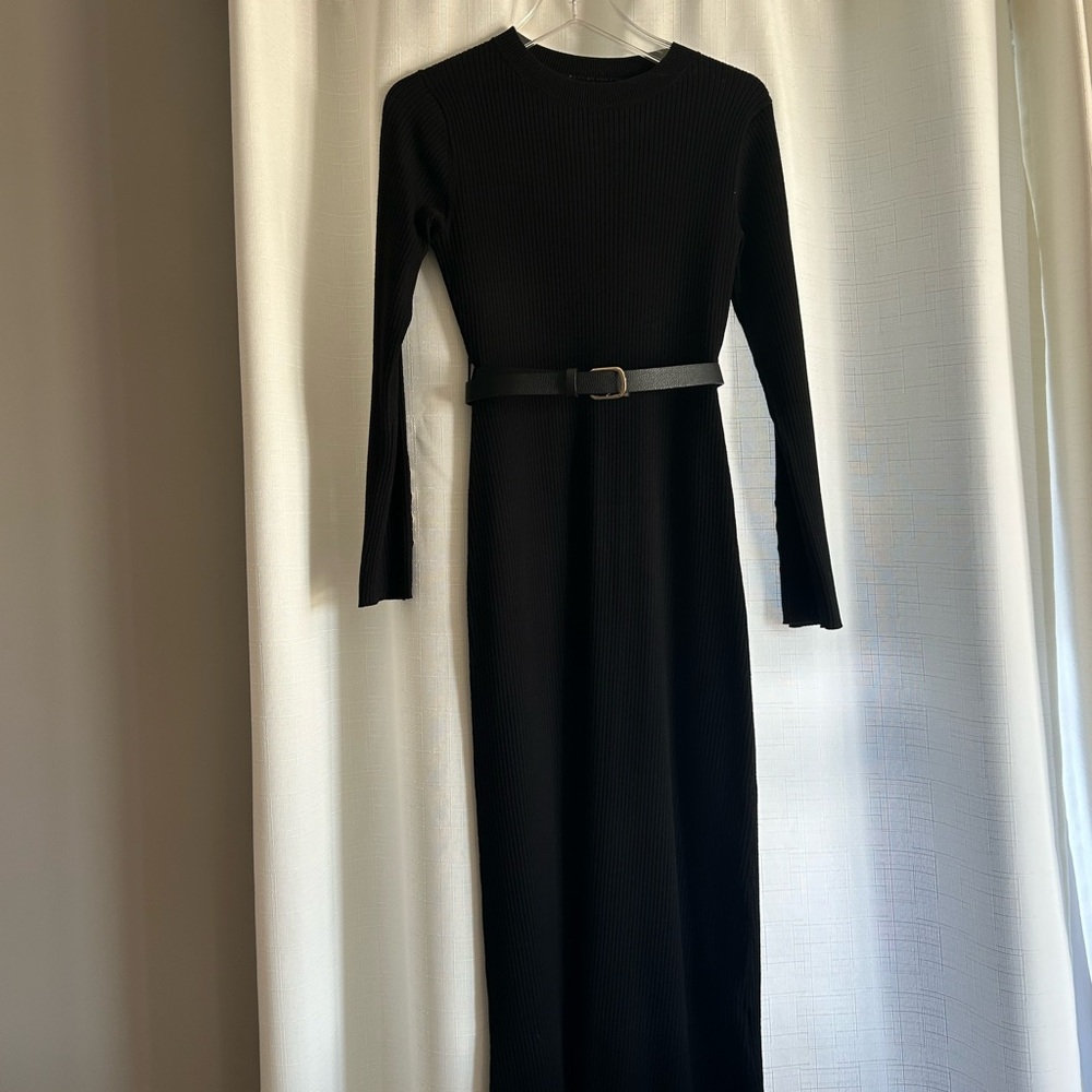 Ever new Black Long Sleeve Dress